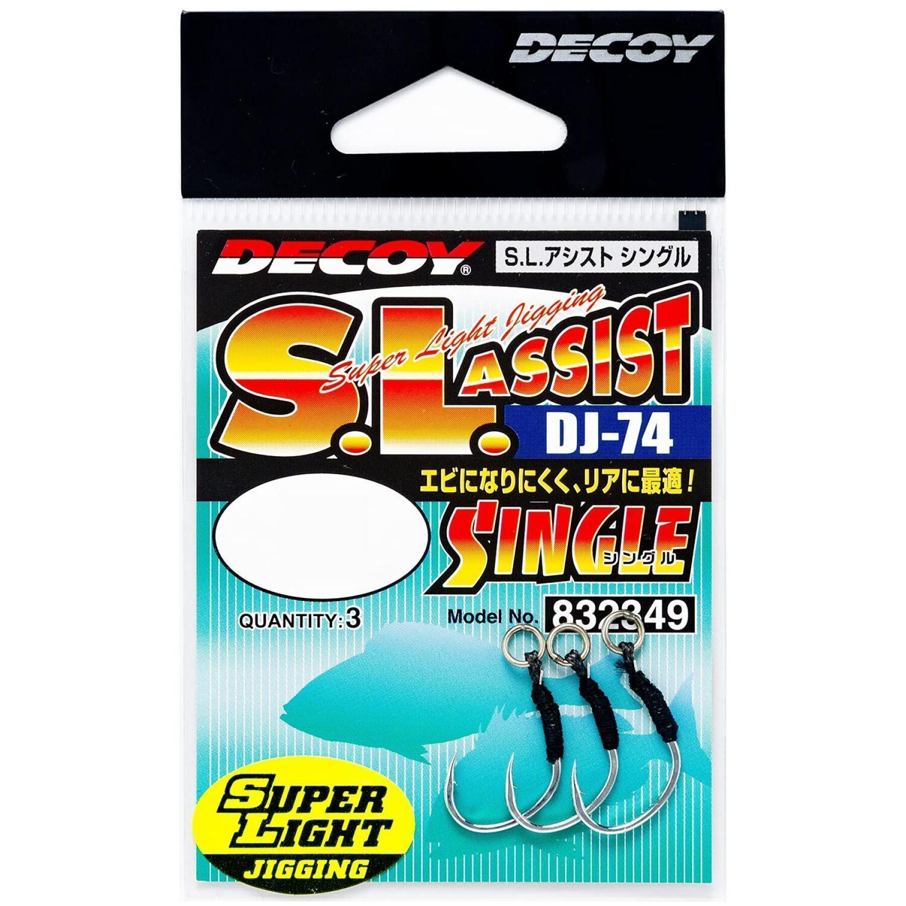 Haken Decoy DJ 74 Super light assist (x3)
